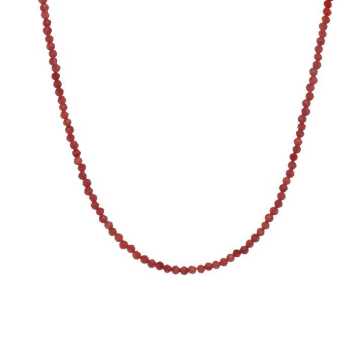 Collar corto CORALES - Coral - Collares  | Agatha