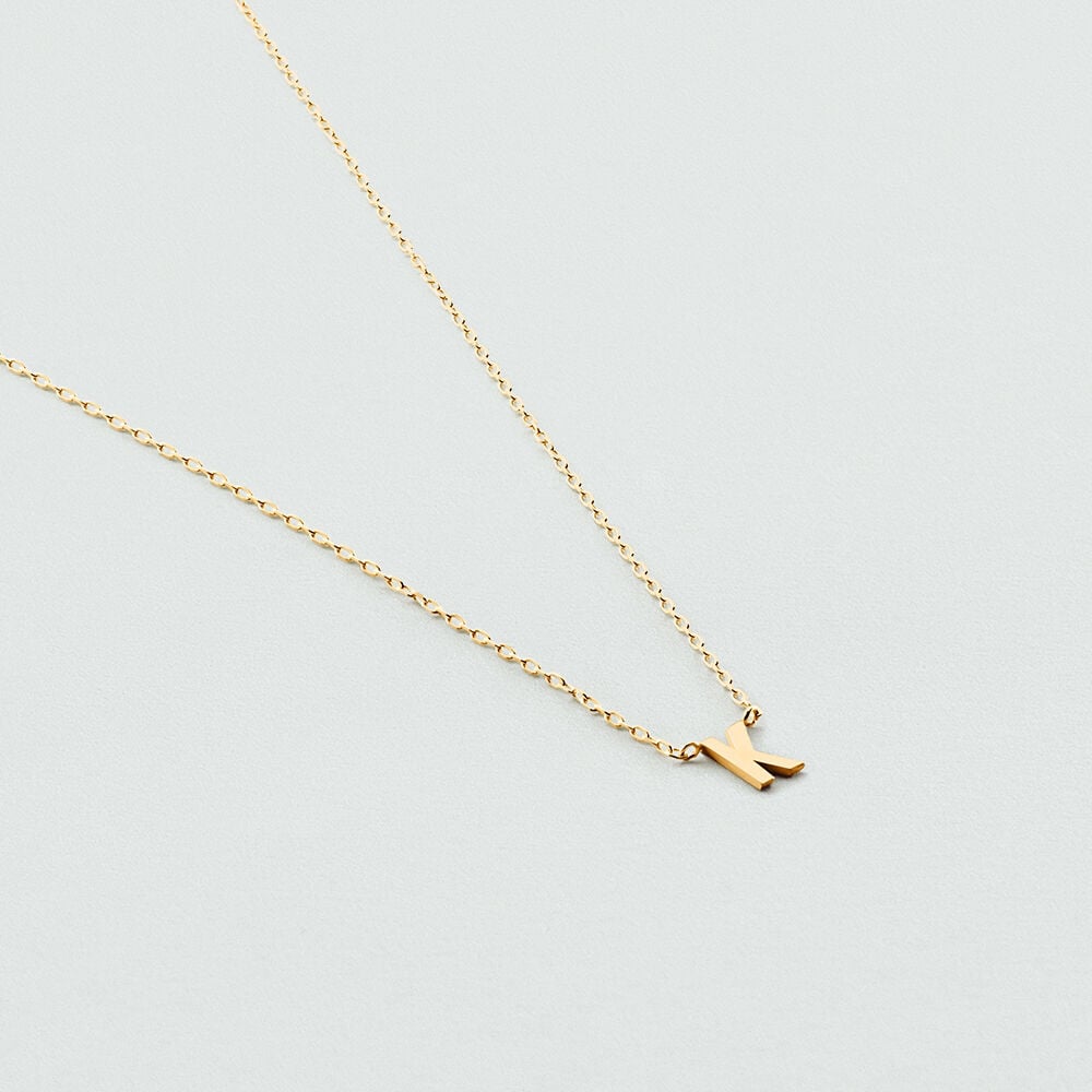 Collar corto ABC - Dorado - Collar corto  | Agatha