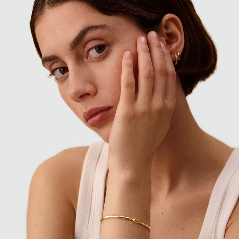 Pulsera rígida BANGLE - Dorado - Pulsera rígida  | Agatha