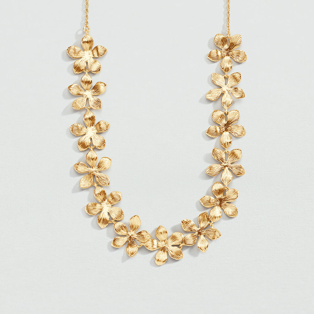 Collar corto BLOOM - Dorado - Collar corto  | Agatha