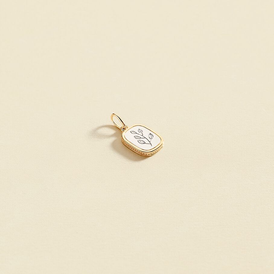Colgante BRANCHE - Plata / Oro - Joyas  | Agatha