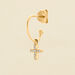 Piercing criolla CRIOCRUZ - Cristal / Dorado - Piercings  | Agatha