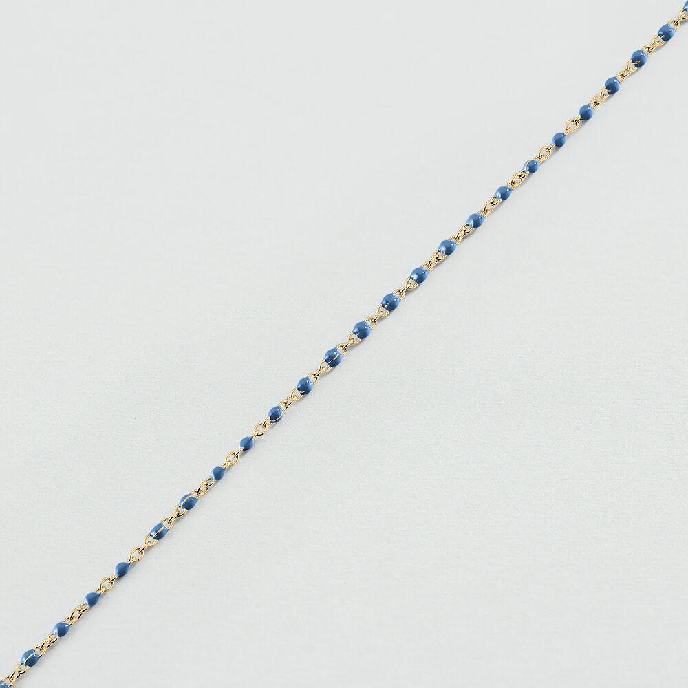 Pulsera de cadena SMARTY - Azul / Oro - Pulsera de cadena  | Agatha