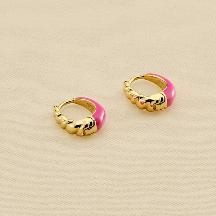 Criollas ATMA - Rosa / Oro - Pendientes  | Agatha