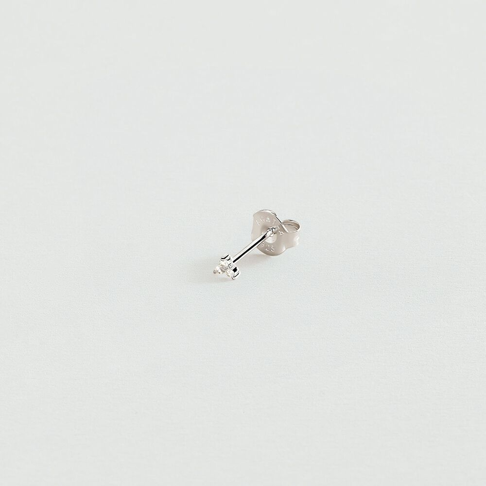 Piercing mini MINPUNTA - Cristal / Plateado - Piercings  | Agatha