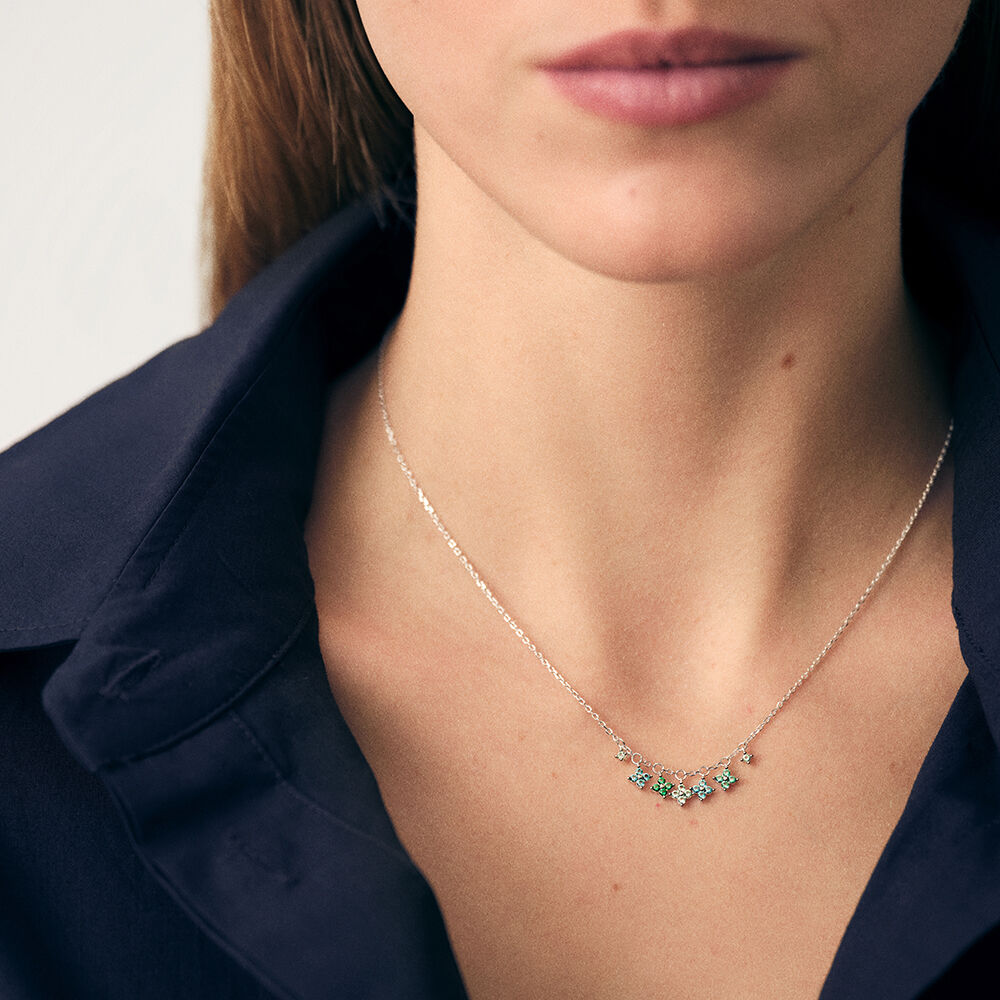 Collar corto BELOVED - Multicolor / Plata - Collar corto  | Agatha