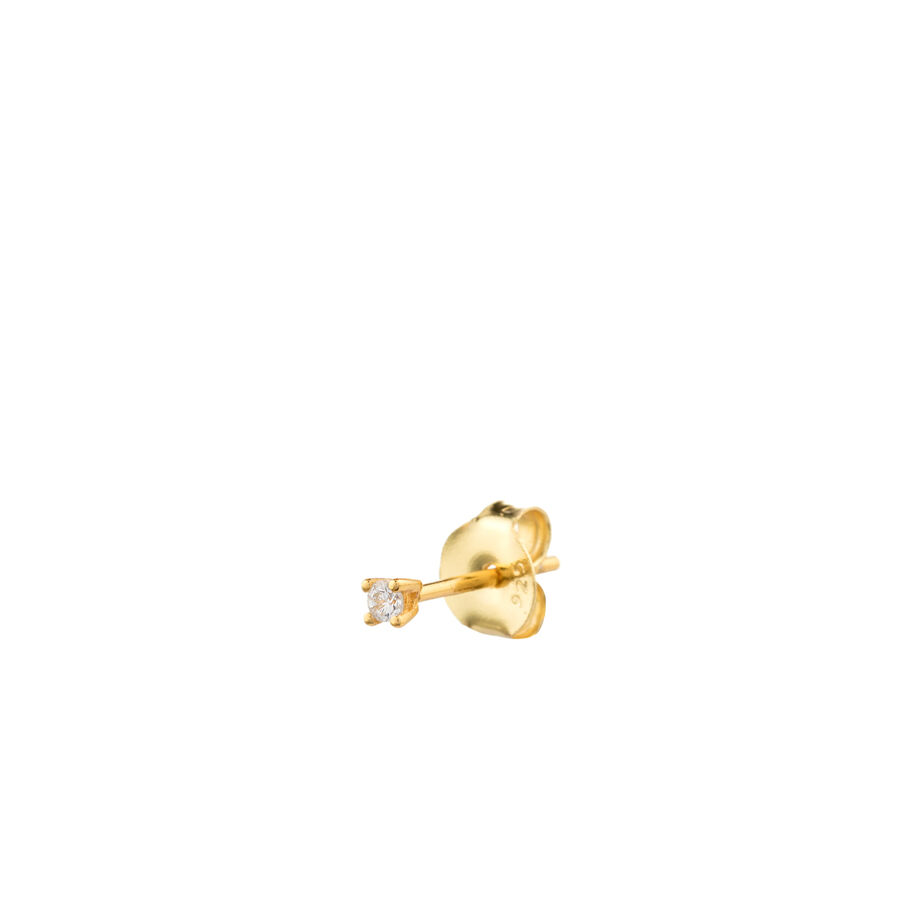 Piercing mini MINI - Cristal / Oro