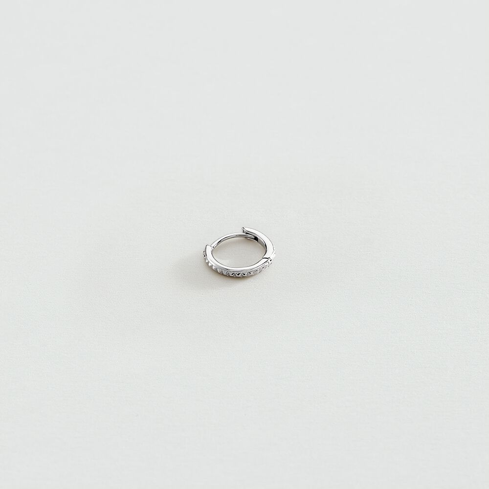 Piercing criolla DENTADO - Plata - Piercings  | Agatha