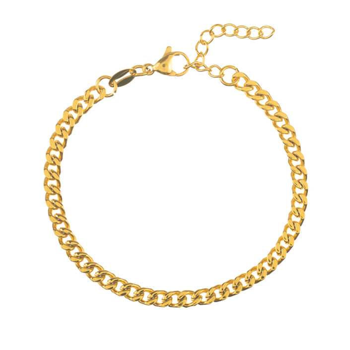 Pulsera de cadena ACERO - Dorado - Pulseras  | Agatha