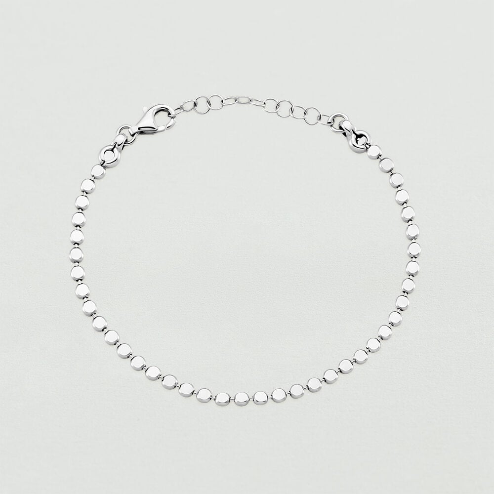 Pulsera de cadena PASTILLAS - Plata - Pulsera de cadena  | Agatha