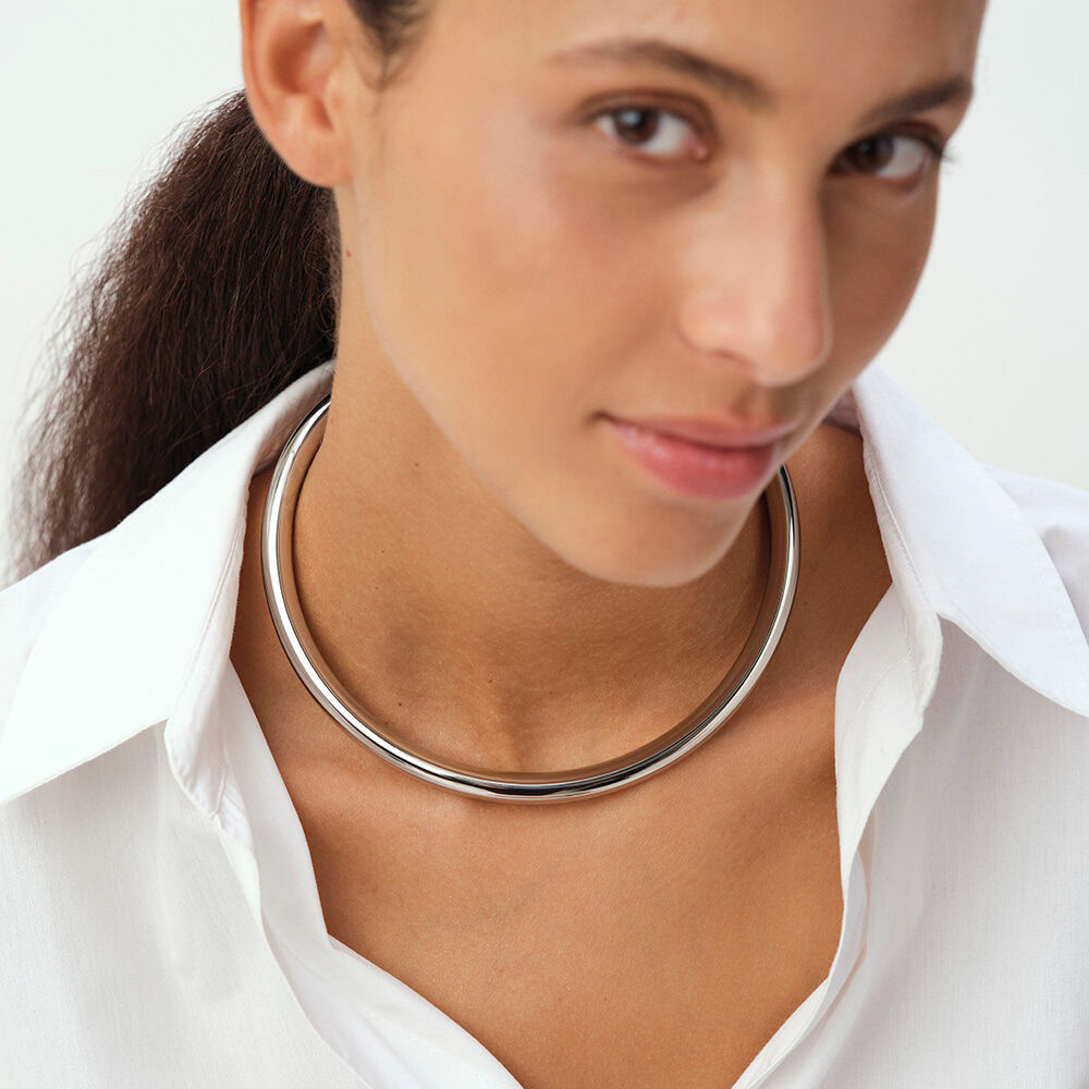 Chocker GRAND PALAIS - Plateado - Chocker  | Agatha