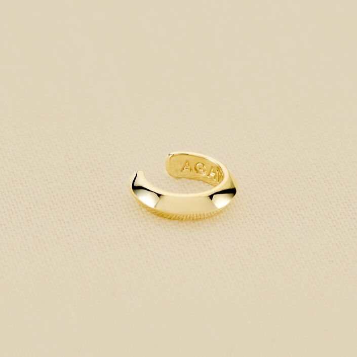 Ear cuff HOOK - Dorado - Piercings  | Agatha