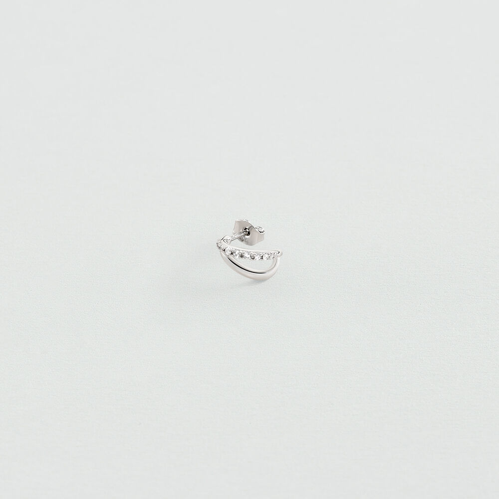 Piercing criolla MIX& MATCH - Cristal / Plateado - Piercings  | Agatha