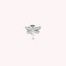 Piercing mini LIBELULA - Cristal / Plateado - Piercings  | Agatha