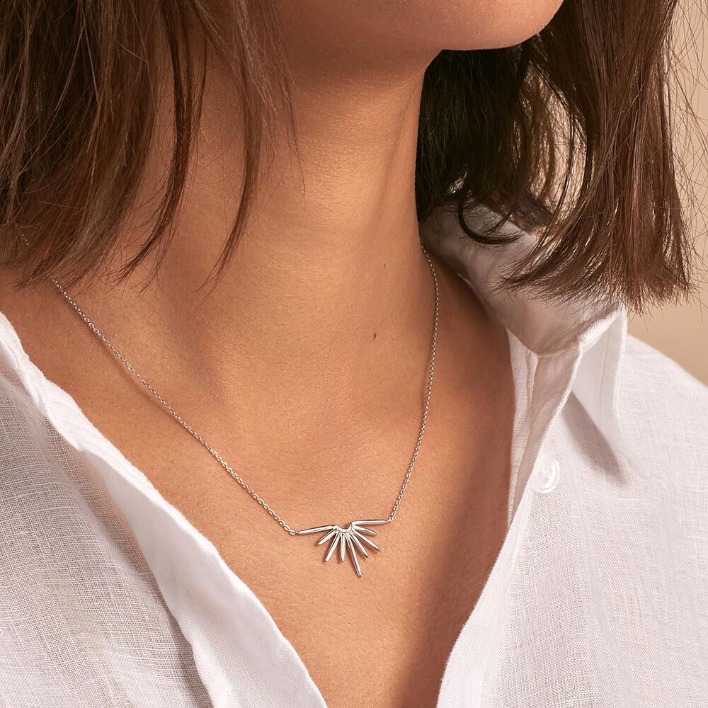 Collar midi RADIEUX - Plata - Collares  | Agatha