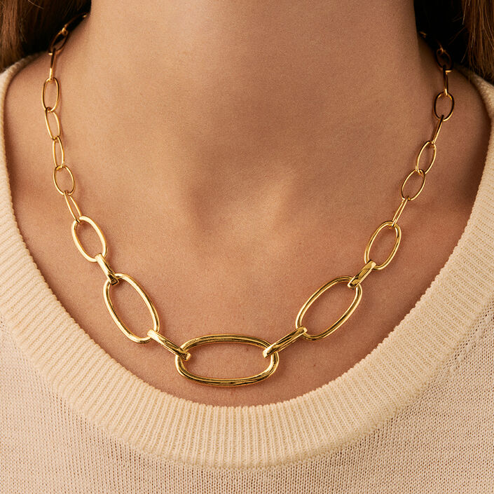 Collar corto CHAIN - Dorado - Collares  | Agatha