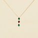 Collar corto NEITH - Verde / Rosa - Collares  | Agatha