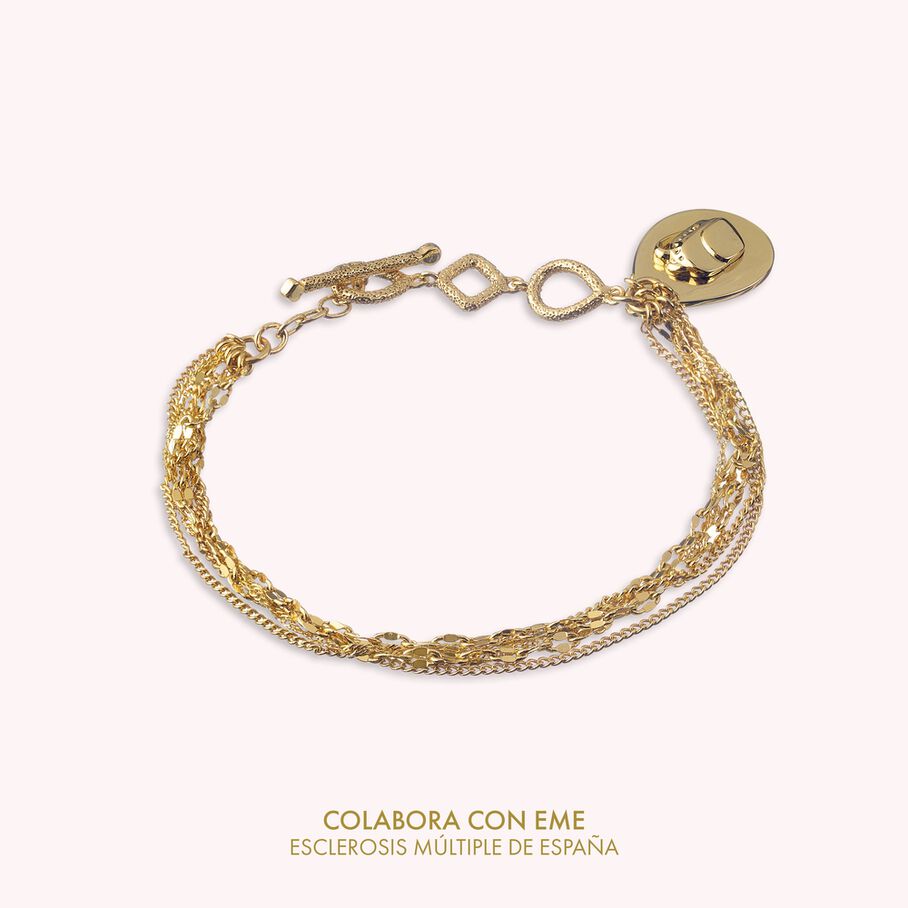 Pulsera de cadena NEBET - Dorado - Pulseras  | Agatha