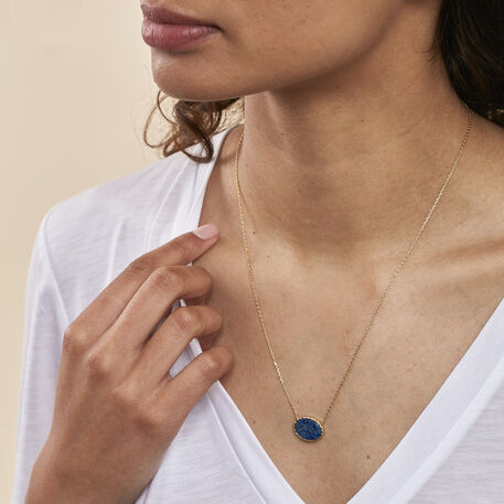 Collar midi ATMA - Lapis/ azul - Collares  | Agatha