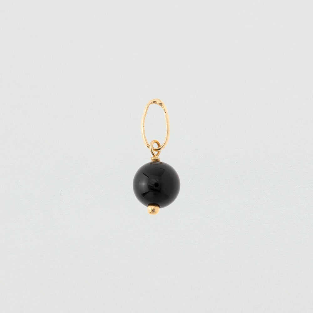 Colgante BOULE - Onix - Outlet  | Agatha