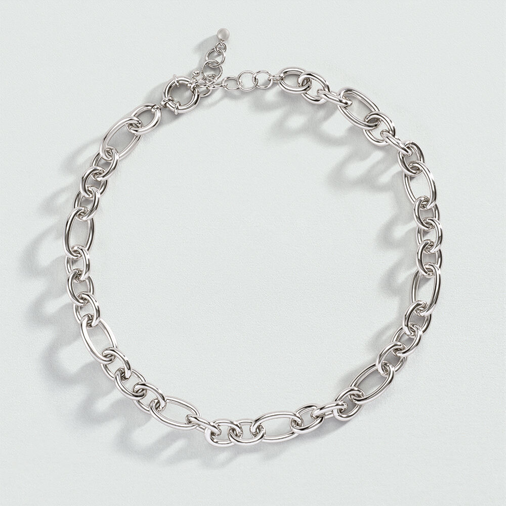 Collar corto LEA - Plateado - Collar corto  | Agatha