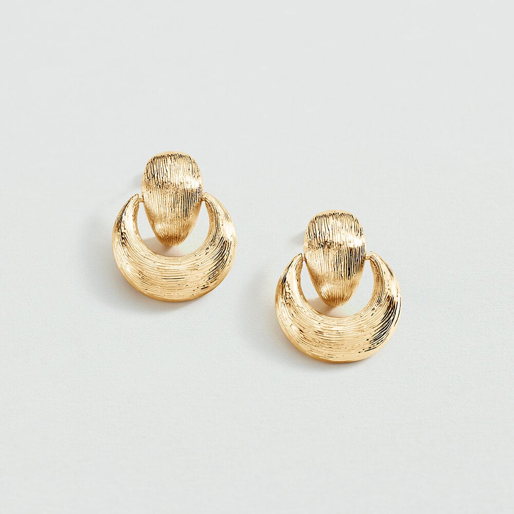 Pendientes largos CHARLOT - Dorado - Pendientes largos  | Agatha