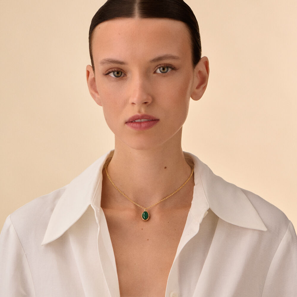 Colgante RHEA - Multicolor / Oro - Sin piedra  | Agatha