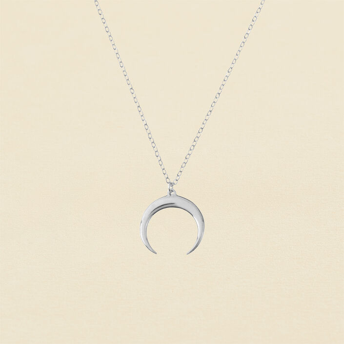 Collar corto MOONESP - Plata - Collares  | Agatha