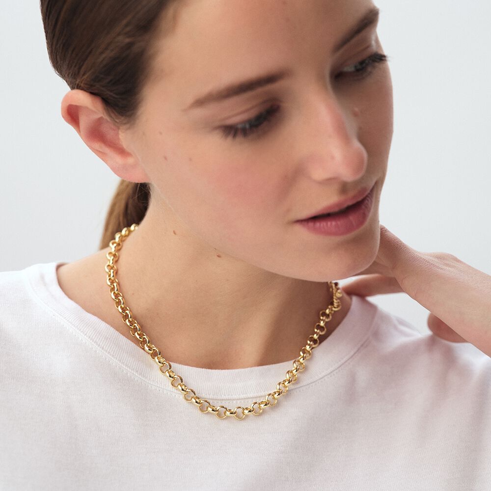 Collar midi TWIGGY - Dorado - Collar de fantasía  | Agatha