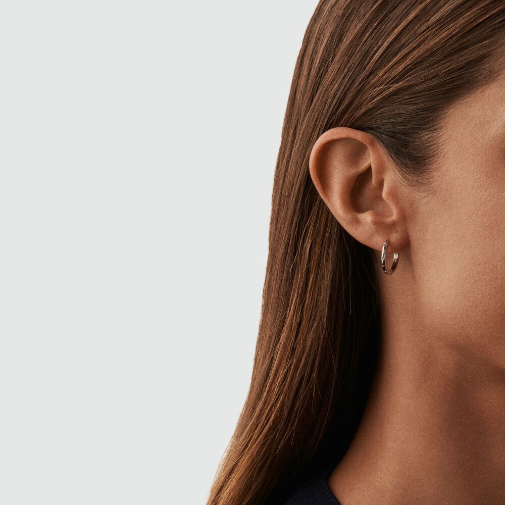 Criollas ALIANZA - Cristal / Plateado - Pendientes de fantas&iacute;a  | Agatha