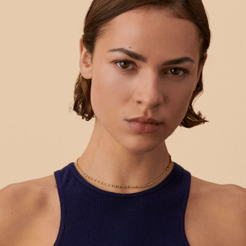 Collar corto SMARTY - Plateado / Dorado - Collar corto  | Agatha