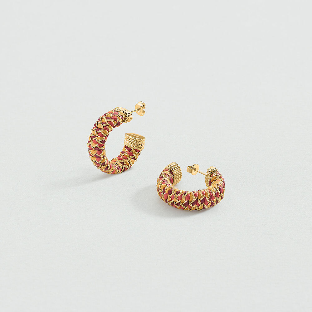 Criollas RAFIA - Rojo / Oro - Criollas  | Agatha