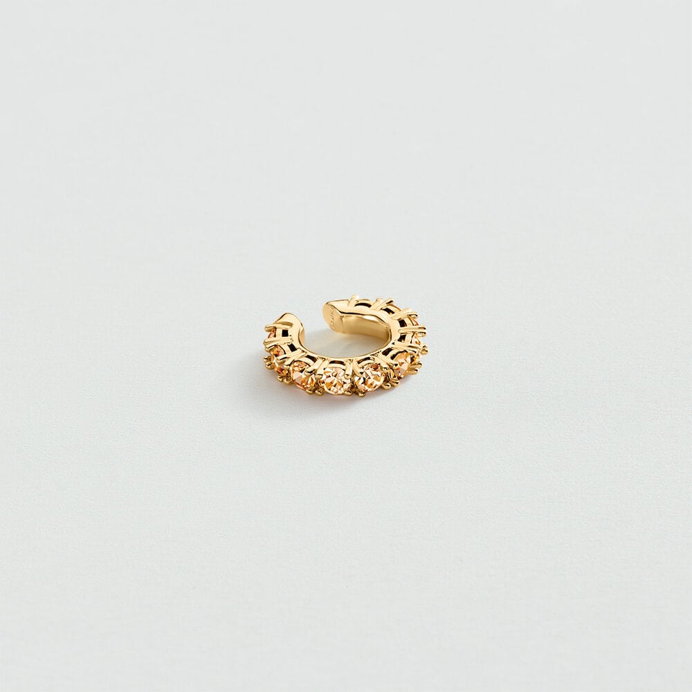 Ear cuff LUTETIA - Rosa / Oro - Piercings  | Agatha