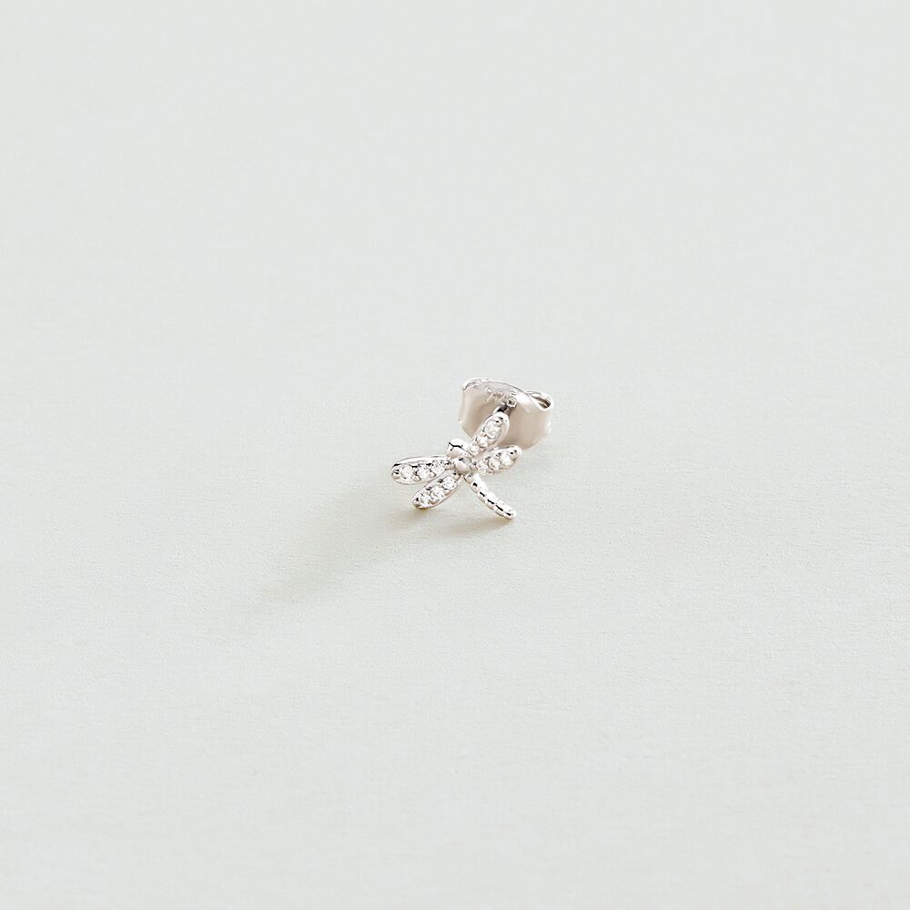 Piercing mini TINY - Cristal / Plateado - Piercings  | Agatha