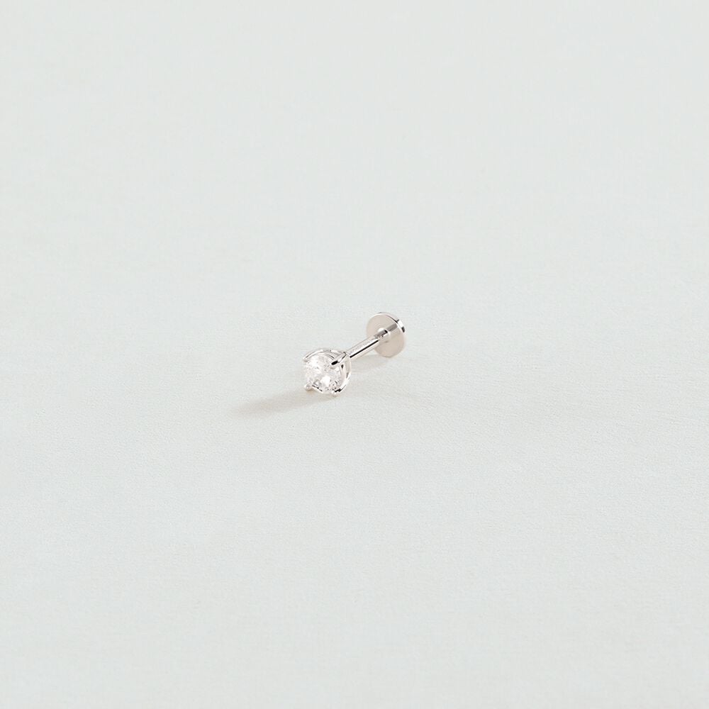 Piercing Hélix & Tragus MIX& MATCH - Cristal / Plateado - Tragus&Hélix  | Agatha