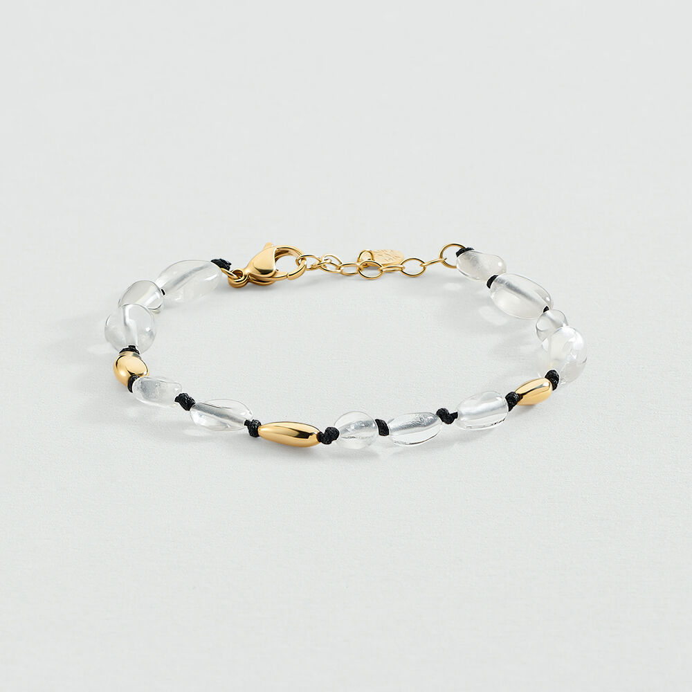 Pulsera de cadena ODYSSEE - Negro / Oro - Pulsera de cadena  | Agatha