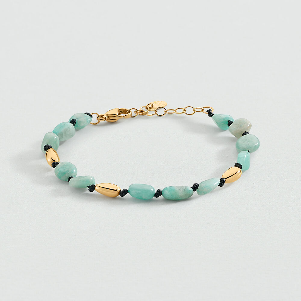 Pulsera de cadena ODYSSEE - Turquesa / Oro - Pulsera de cadena  | Agatha