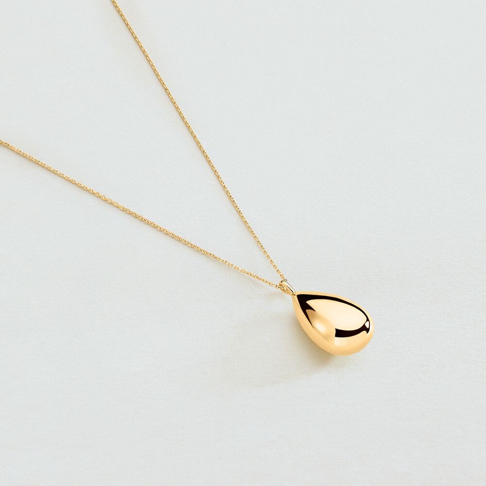 Collar largo DANAE - Dorado - Collar de fantasía  | Agatha