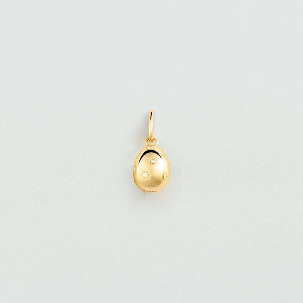 Colgante LUCKY - Cristal / Dorado - Lucky  | Agatha