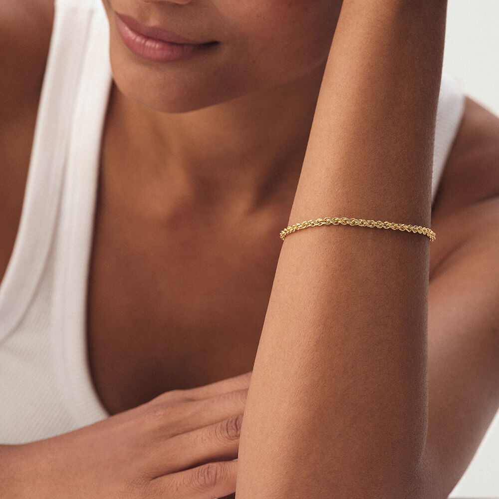 Pulsera de cadena CADENA CUERDA - Dorado - Pulsera de cadena  | Agatha