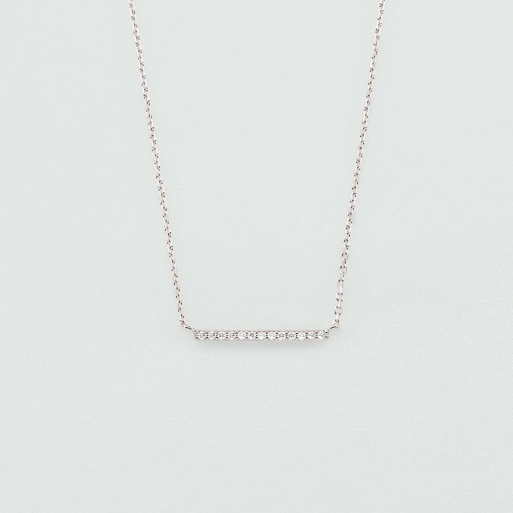 Collar corto BARSHINE - Cristal / Plateado - Collar corto  | Agatha