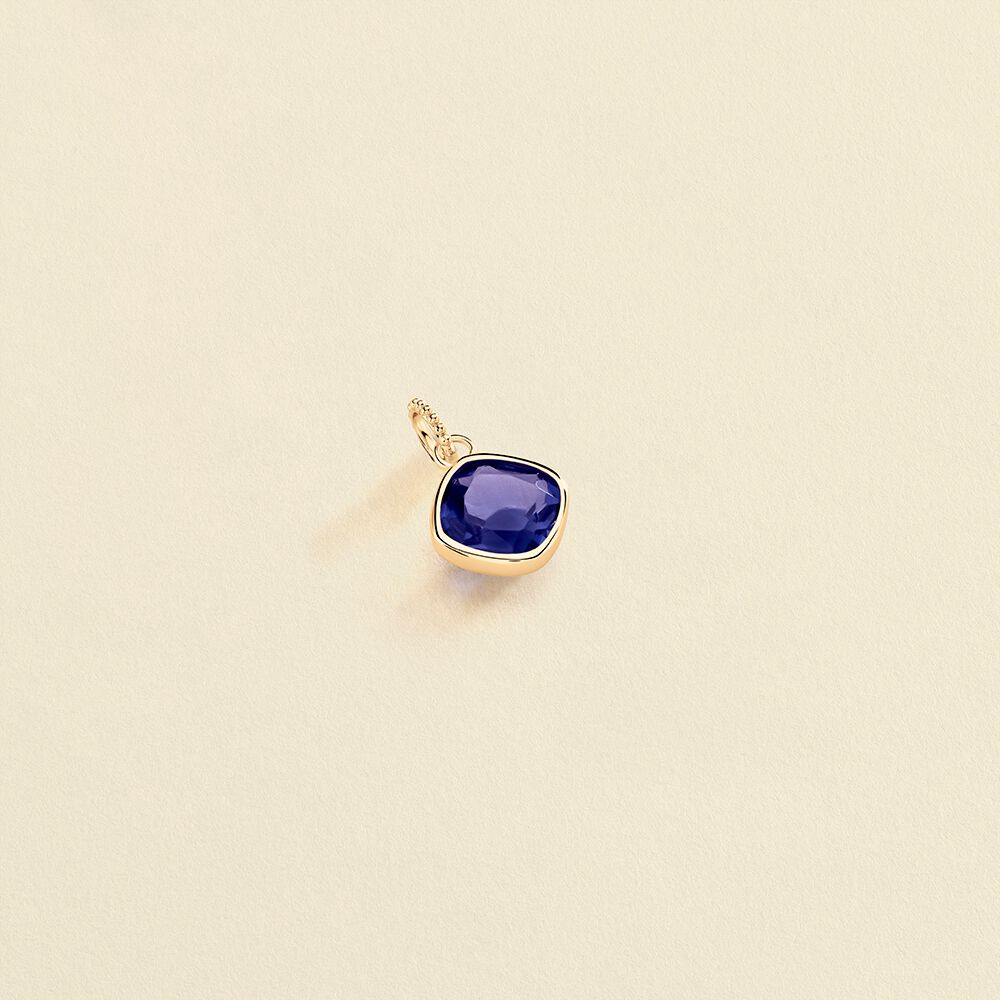 Colgante AMULETO DE LUZ - Azul / Oro - Joyas  | Agatha