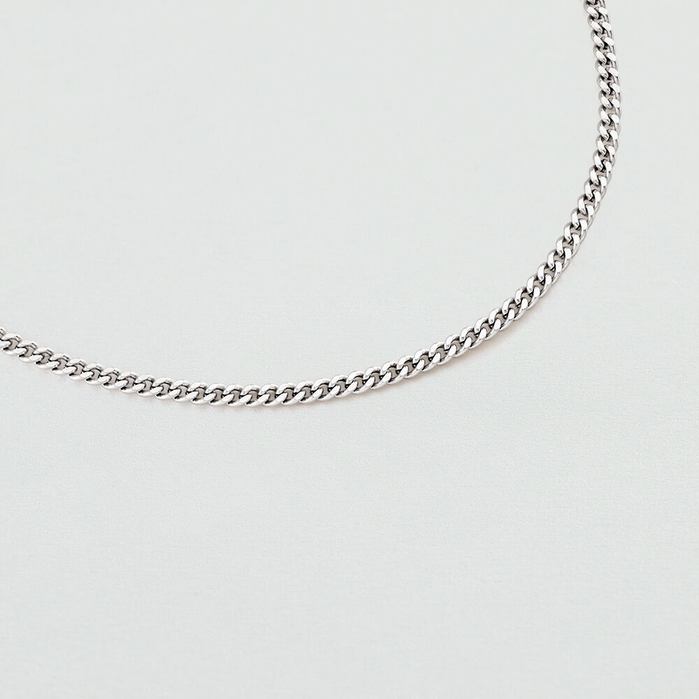 Collar midi GOURMET - Plateado - Cadena  | Agatha