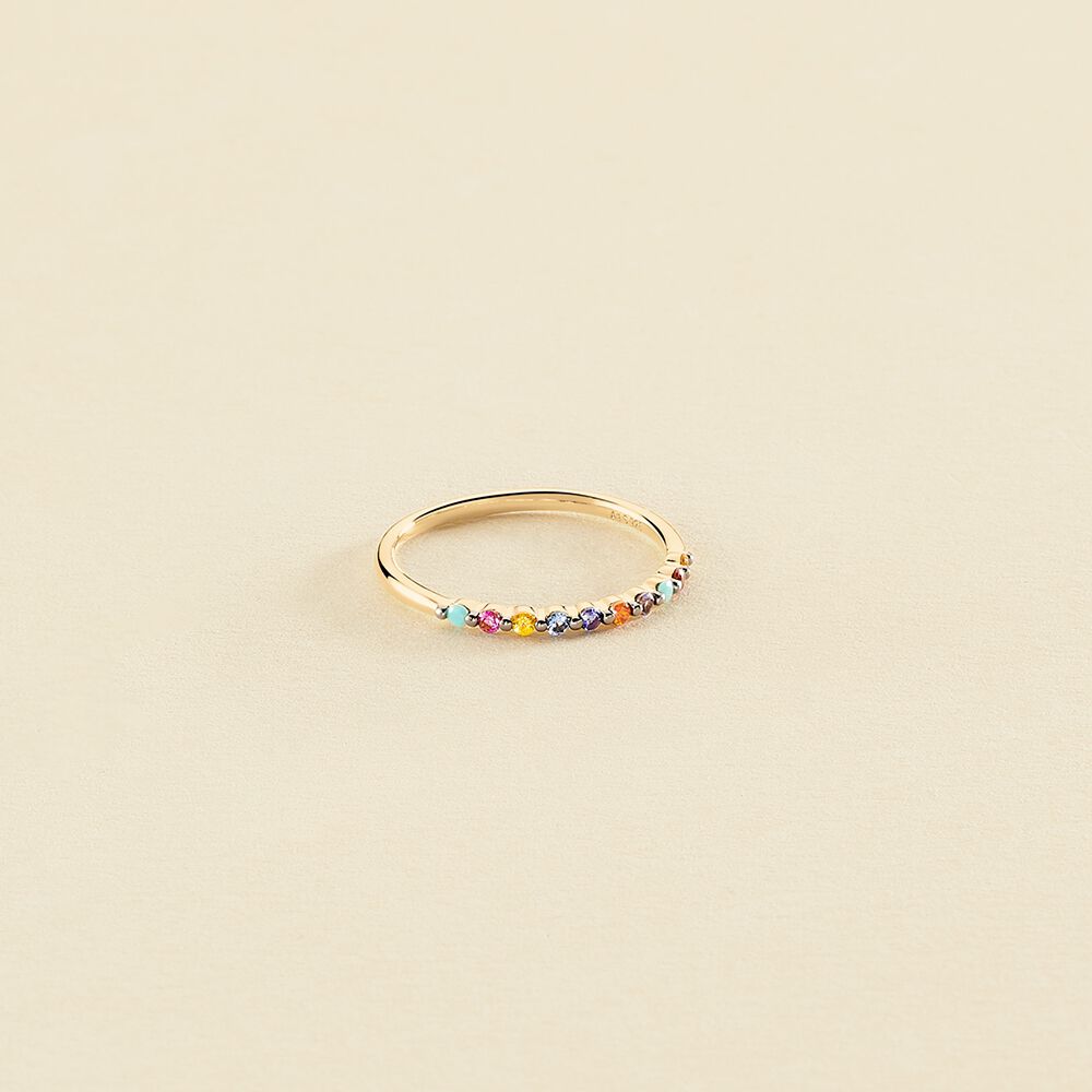 Anillo fino oro clearance