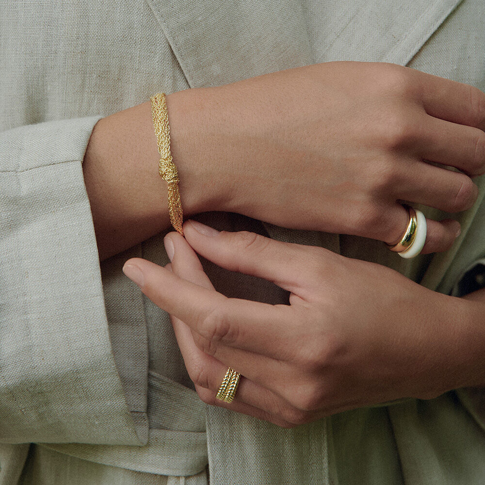 Pulsera de cadena SOLFERINO - Dorado - Pulsera de cadena  | Agatha