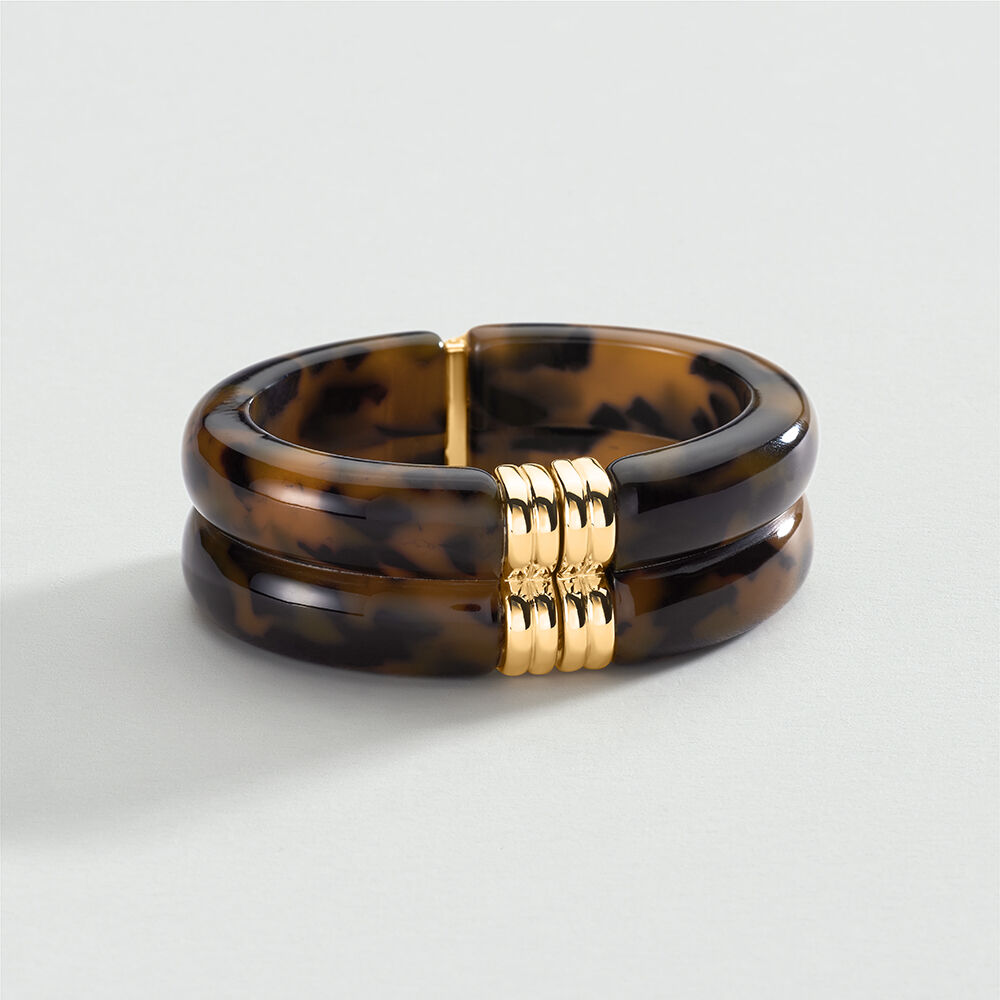 Pulsera esclava ROYAL - Concha / Dorado - Pulseras  | Agatha