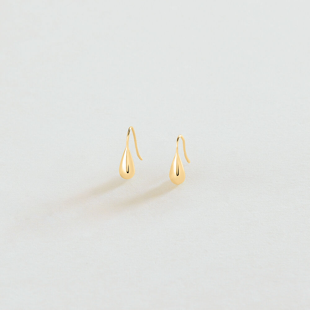 Pendientes largos DANAE - Dorado - Pendientes de fantasía  | Agatha