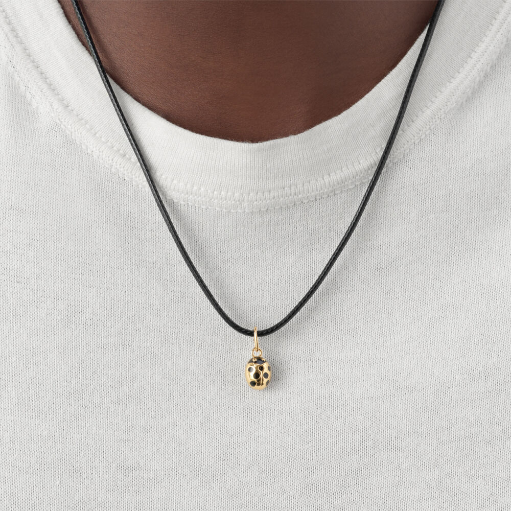 Colgante TALISMANS - Negro / Oro - Novedades  | Agatha