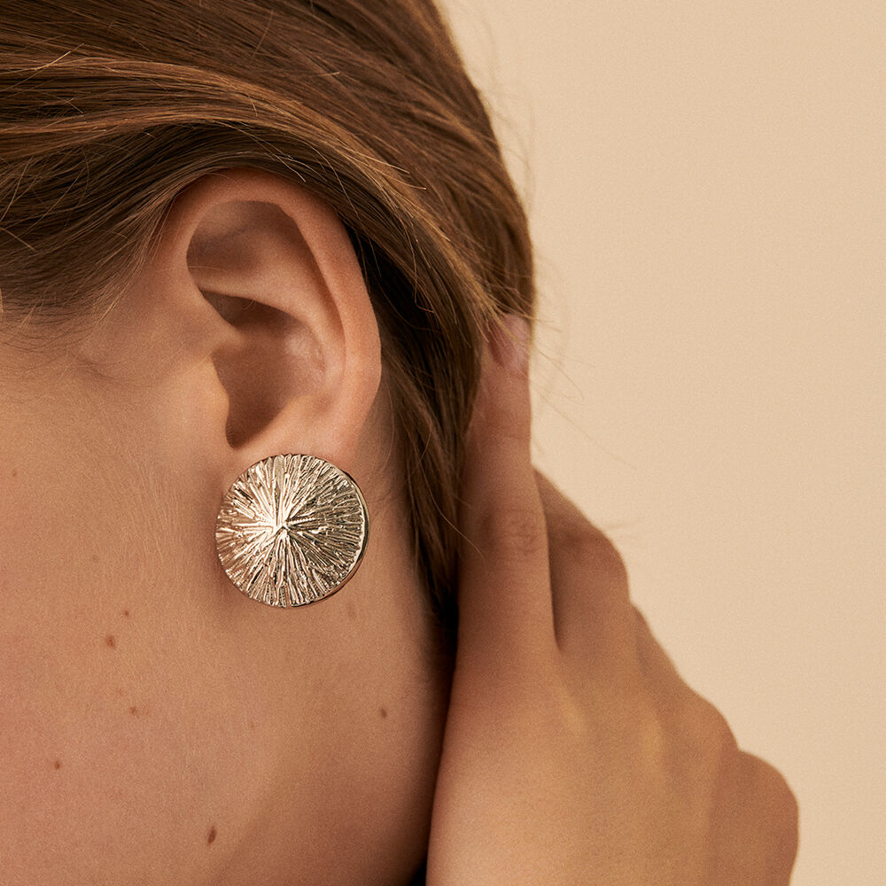 Pendientes de clip CLIP - Plateado - Outlet  | Agatha