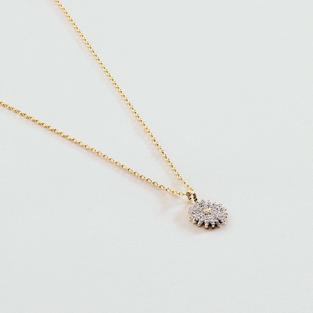 Collar corto BLOSSOM - Cristal / Dorado - Collar corto  | Agatha